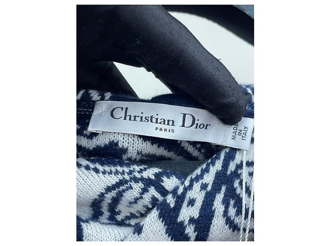 Autre Marque Dior Strickjacke mit Kapuze Jungle Print Baumwolle Mehrfarben - Ansicht 6