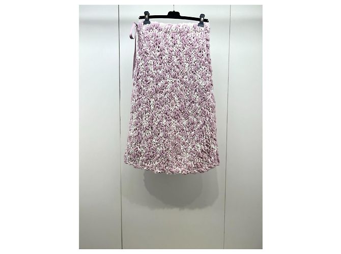 Saia Chanel 24K de lã Multicor - vista 2
