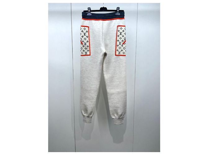 Louis Vuitton Monogram Jogginghose Grau Baumwolle XS Mehrfarben - Ansicht 2