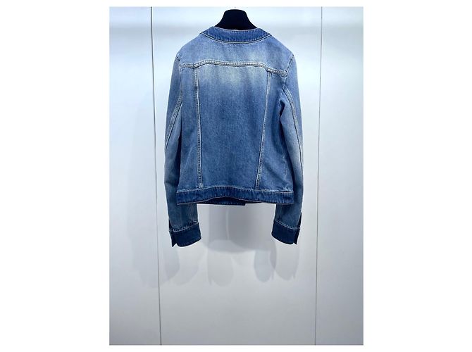 Chanel 24B Jeansjacke Blau Mehrfarben - Ansicht 2