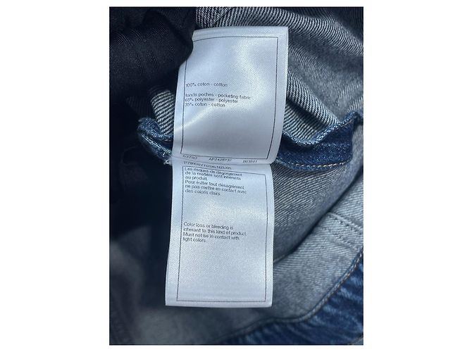 Chanel 24B Jeansjacke Blau Mehrfarben - Ansicht 9