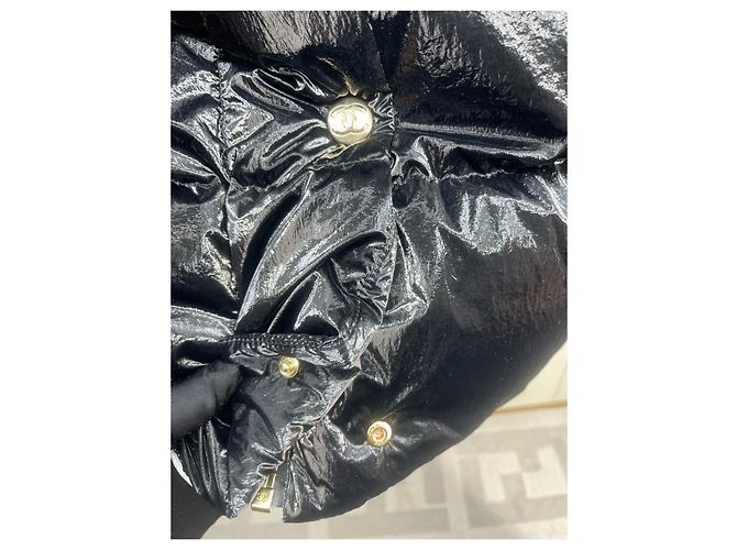 Chanel 25N Down Jacket Black and White Multiple colors - view 5