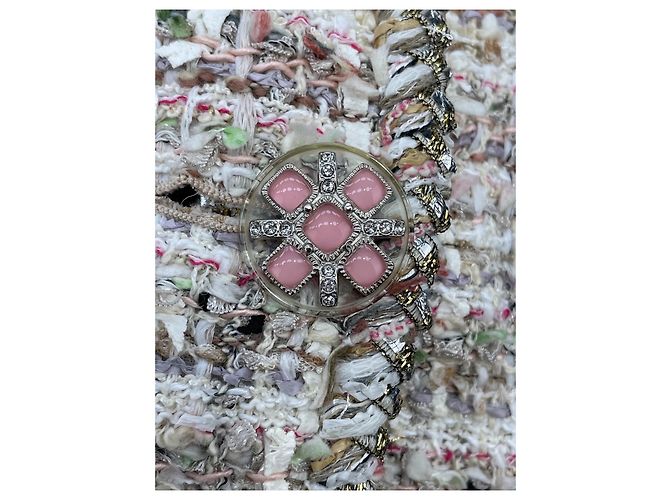 Abito Chanel Multicolore in Cotone - vista 4