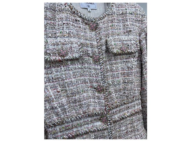 Abito Chanel Multicolore in Cotone - vista 5