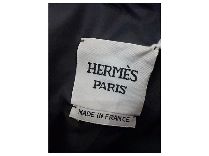 Hermès Daunenjacke Schwarz aus Polyester Größe 36 Mehrfarben - Ansicht 5