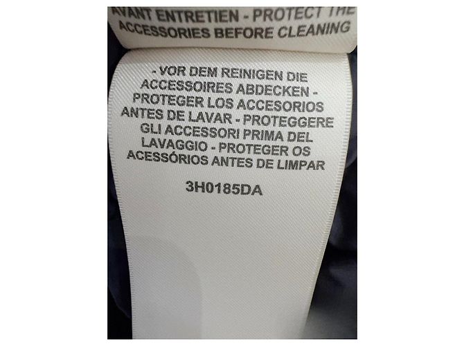 Hermès Daunenjacke Schwarz aus Polyester Größe 36 Mehrfarben - Ansicht 7