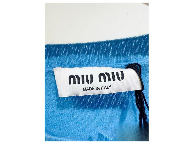 Jersey de punto de cashmere Miu Miu Multicolor - vista 3
