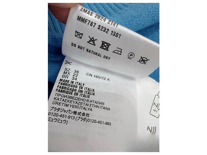 Jersey de punto de cashmere Miu Miu Multicolor - vista 5