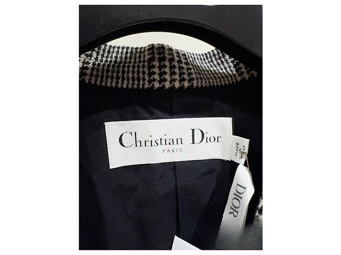 Autre Marque Dior Houndstooth Wool Jacket Multiple colors - view 3