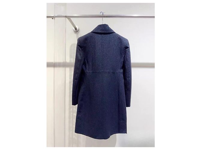 Set Abito e Giacca Chanel 19C Cruise in Tweed Navy Multicolore - vista 4