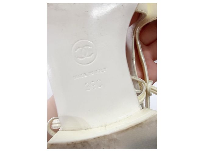 Ballerine Chanel Snow White in pelle Multicolore - vista 5