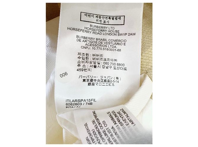 Abrigo de lana Burberry Mujer Multicolor - vista 6