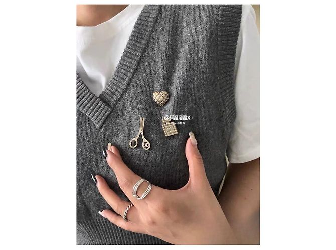 Spille e Broche Chanel Multicolore - vista 8