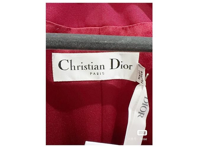 Autre Marque Dior Wollmantel Größe 40 Mehrfarben - Ansicht 2