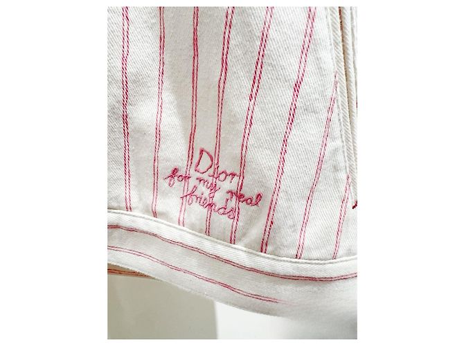 Autre Marque Dior Jeansjacke Damen Größe 46 Mehrfarben - Ansicht 2