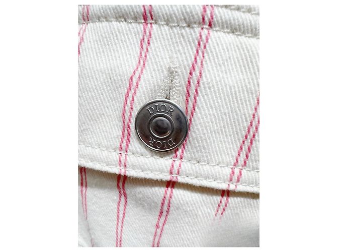 Autre Marque Dior Jeansjacke Damen Größe 46 Mehrfarben - Ansicht 3