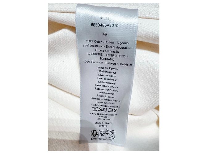 Autre Marque Dior Jeansjacke Damen Größe 46 Mehrfarben - Ansicht 6