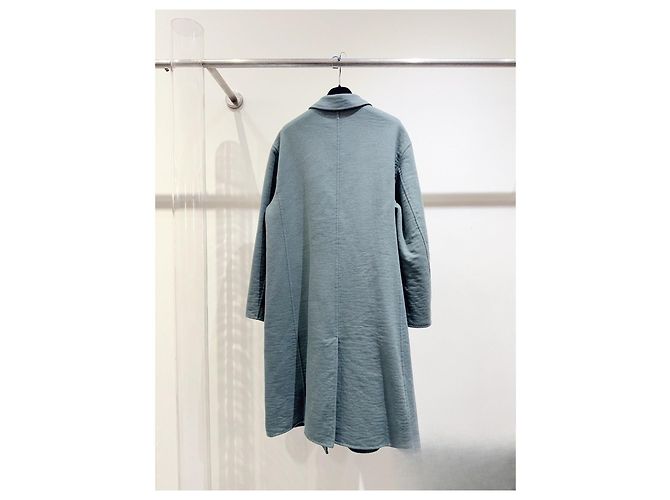 Autre Marque Dior Double Breasted Wool Coat Green Multiple colors - view 3