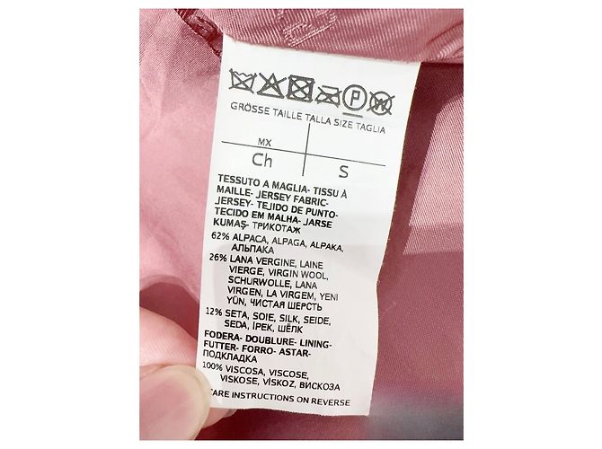 Abrigo Teddy Max Mara Rosa Piel Sintética Multicolor - vista 4