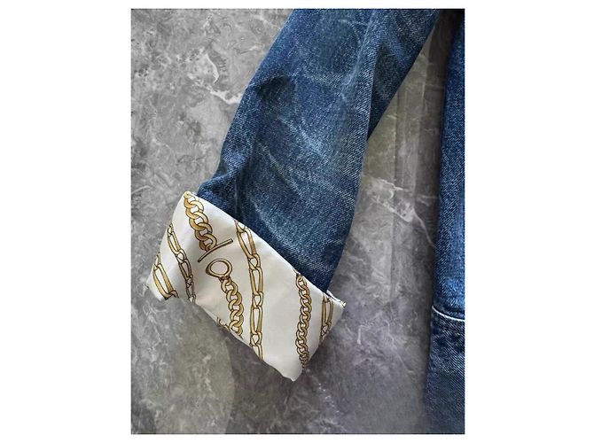 Giacca in denim Céline XS Multicolore - vista 8
