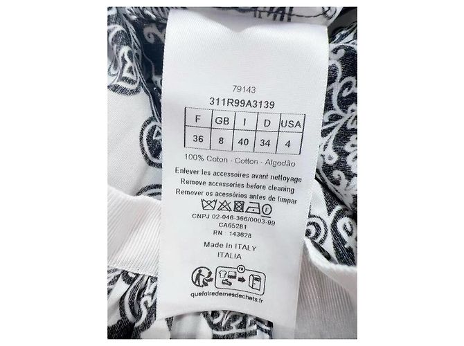 Autre Marque Dior Kleid Mehrfarbig Baumwolle Mehrfarben - Ansicht 5