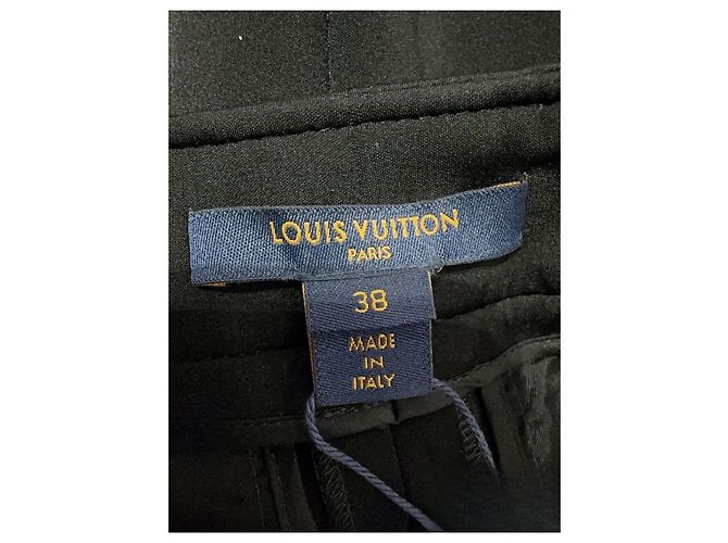 Louis Vuitton Monogramm Baumwollhose Navy Mehrfarben - Ansicht 6