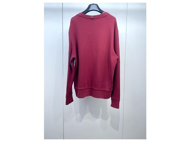 Pull en laine Thom Browne Burgundy Multicolore - vue 2