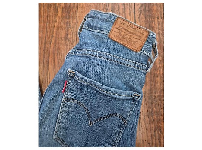 Vaqueros Levi's 721 High Rise Skinny Premium Mujer - Azul Claro W24 - vista 3