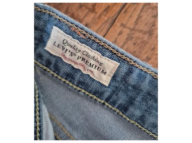 Vaqueros Levi's 721 High Rise Skinny Premium Mujer - Azul Claro W24 - vista 5