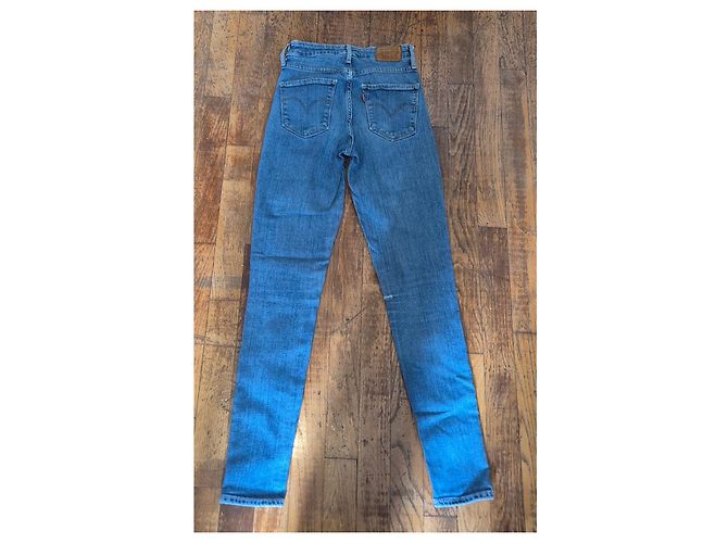 Vaqueros Levi's 721 High Rise Skinny Premium Mujer - Azul Claro W24 - vista 6