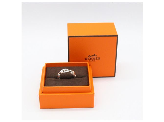 Hermès Enchainée Ring aus Sterlingsilber 925 - Ansicht 10