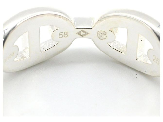 Hermès Enchainée Ring aus Sterlingsilber 925 - Ansicht 5