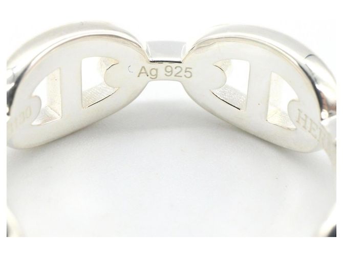 Hermès Enchainée Ring aus Sterlingsilber 925 - Ansicht 6