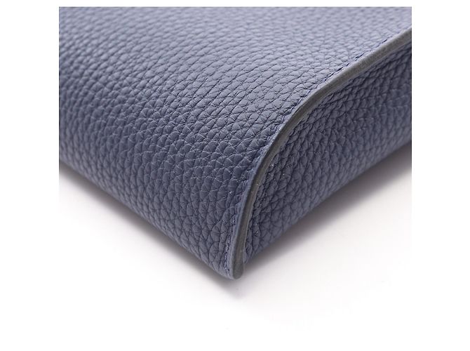 Hermès Hermes HERMES Vid Poche Schultertasche Blau - Ansicht 6