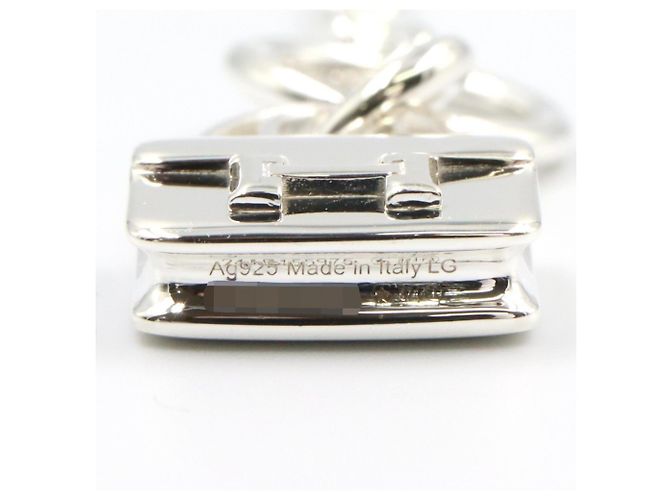 Hermès Pulsera de Amuleto Constance Hermes Plata - vista 4