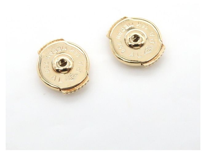 Orecchini Van Cleef & Arpels Sweet Alhambra Onyx Nero D'oro - vista 4