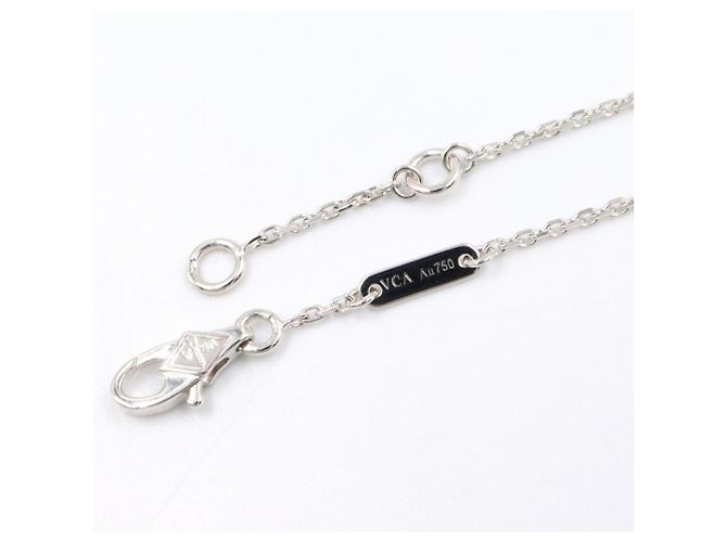 Bracciale Sweet Alhambra Diamanti Van Cleef & Arpels Argento - vista 4