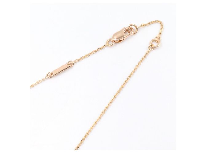 Collana Sweet Alhambra Cuore Van Cleef & Arpels Rosso D'oro - vista 4