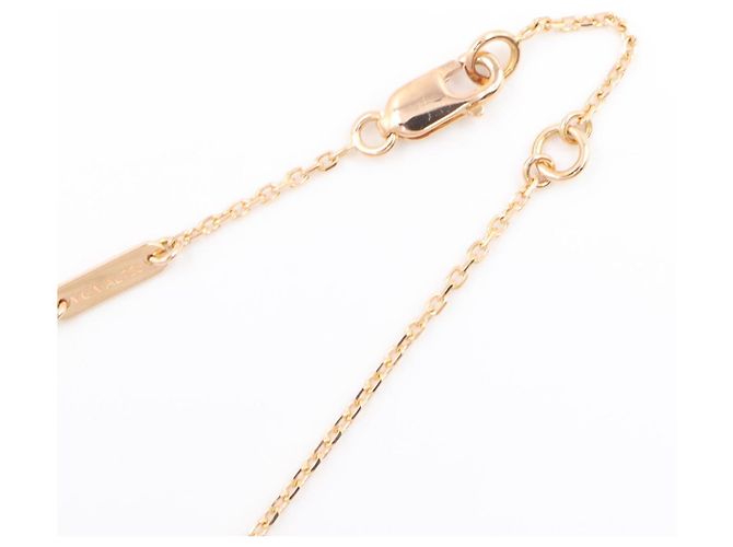 Collana Sweet Alhambra Van Cleef & Arpels Rosso D'oro - vista 4