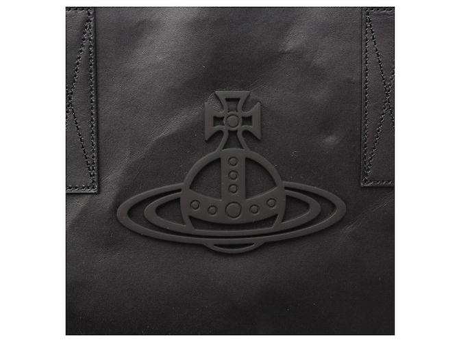 Borsa Tote Sarah Medium Vivienne Westwood Nero - vista 4
