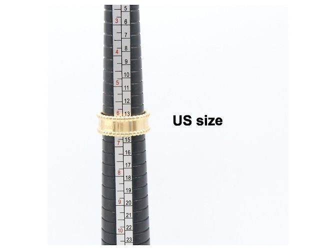 Anillo Banda Perleture Van Cleef & Arpels Dorado - vista 6
