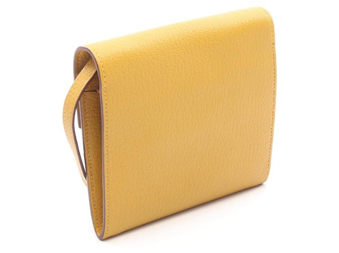 Hermès Borsa a tracolla Hermes Cinetic Mini To Go Jaune Ambre Giallo - vista 2