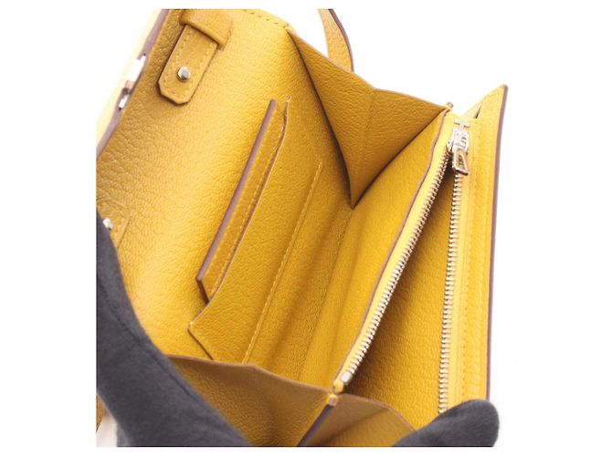 Hermès Borsa a tracolla Hermes Cinetic Mini To Go Jaune Ambre Giallo - vista 3