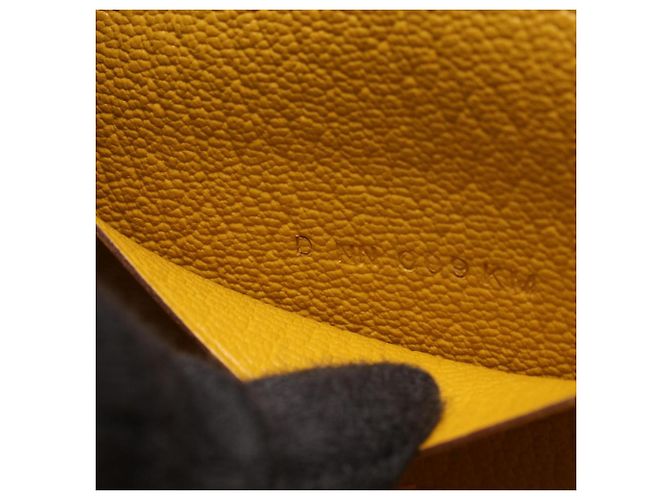 Hermès Borsa a tracolla Hermes Cinetic Mini To Go Jaune Ambre Giallo - vista 6