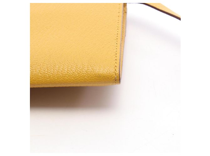 Hermès Borsa a tracolla Hermes Cinetic Mini To Go Jaune Ambre Giallo - vista 7