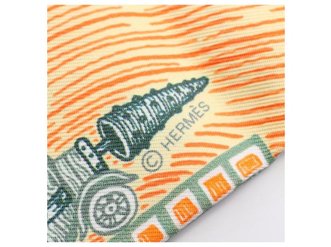 Lenço Hermès Twilly SUPER SILK QUEST Multicor - vista 4