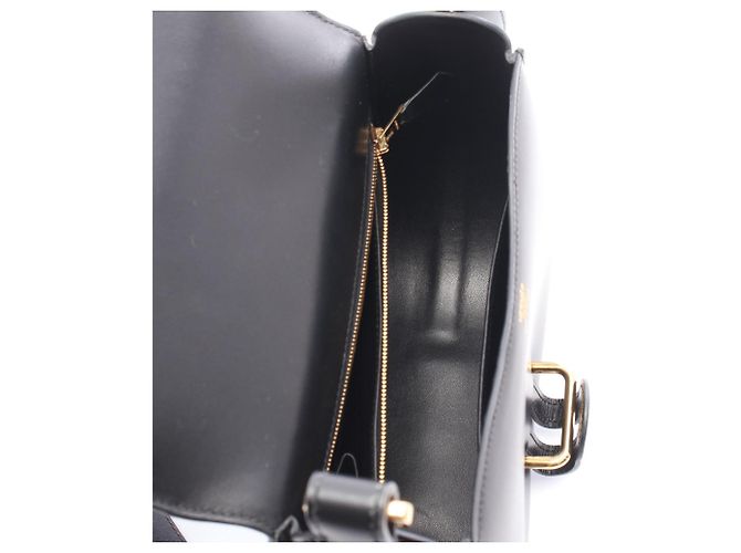 Hermès Bolsa de ombro Hermes Pasquide em couro de bezerro preto - vista 3