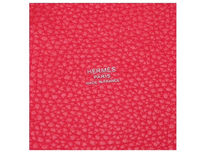 Hermès Sac à main Hermes Picotin Lock MM Rose Rouge - vue 4