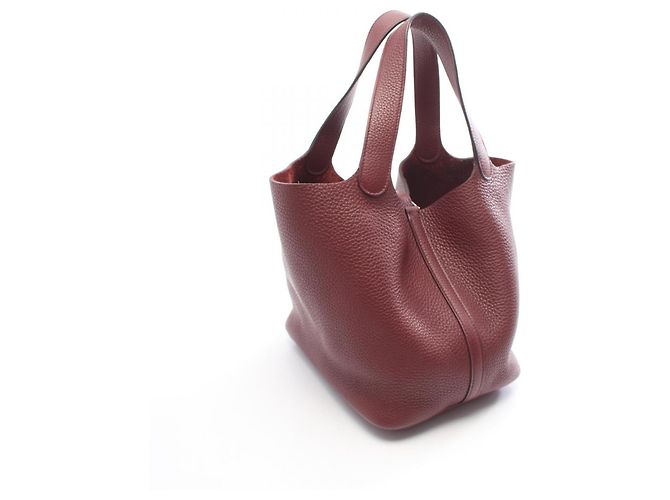 Hermès Sac à main Hermes Picotin Lock MM Bordeaux - vue 2