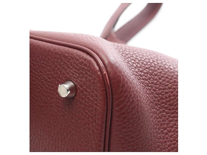 Hermès Sac à main Hermes Picotin Lock MM Bordeaux - vue 8